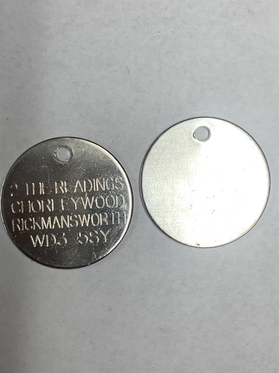 Dog Cat Pet Tag